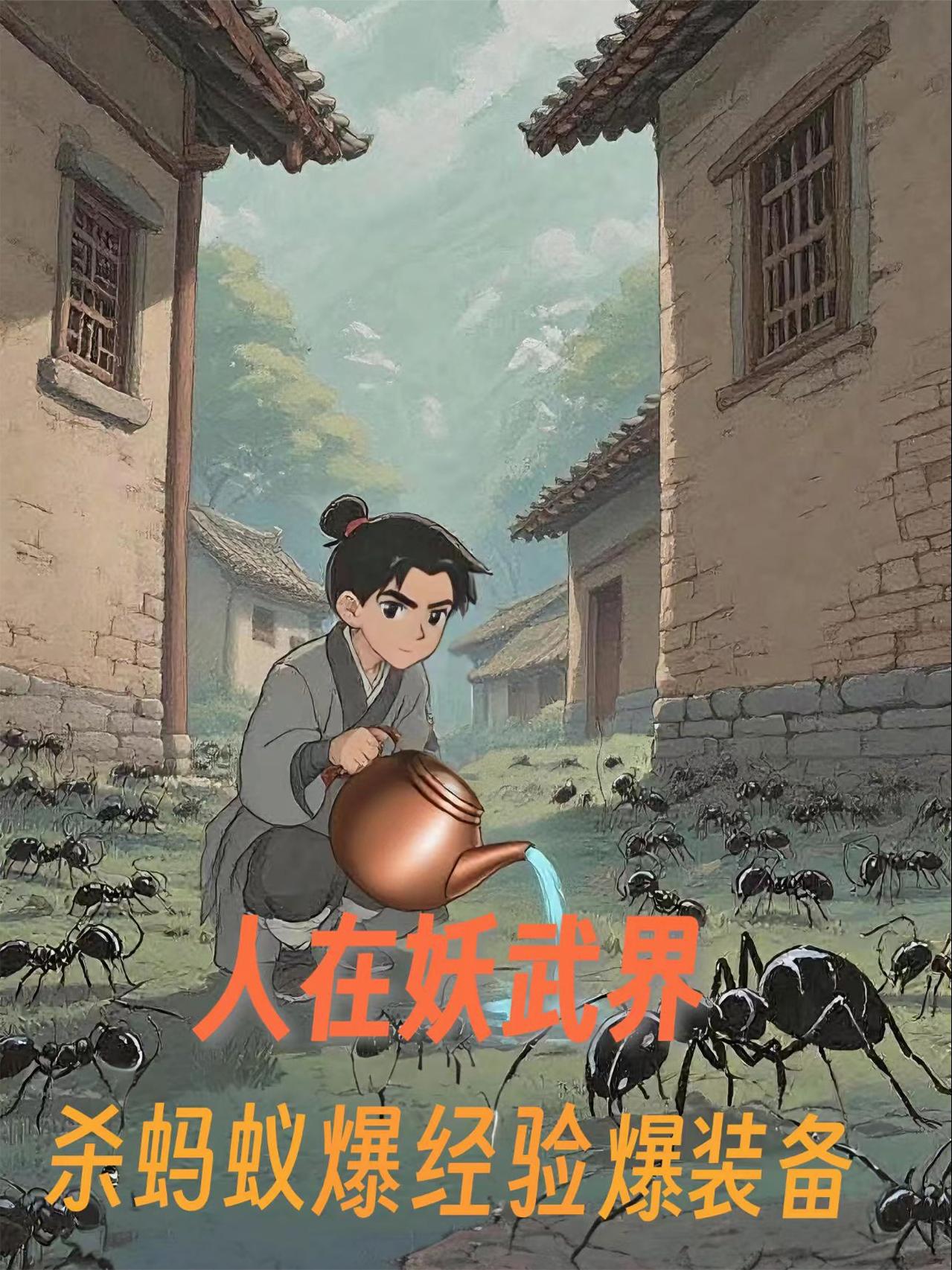 人在妖武界,杀蚂蚁爆经验爆装备