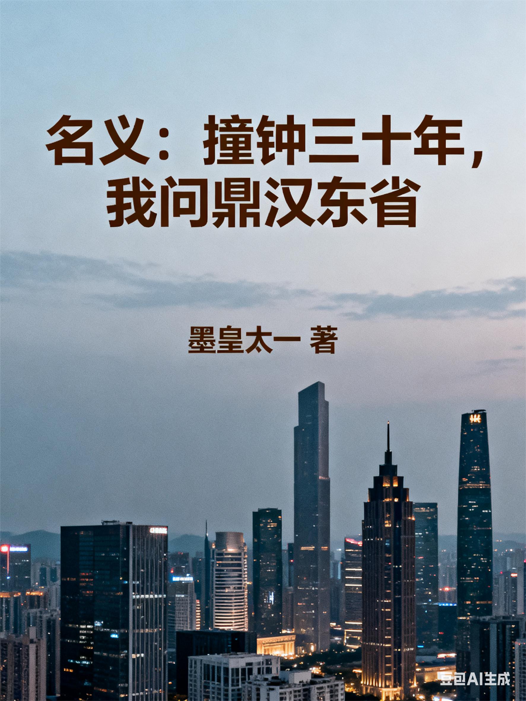 名义：撞钟三十年，我问鼎汉东省