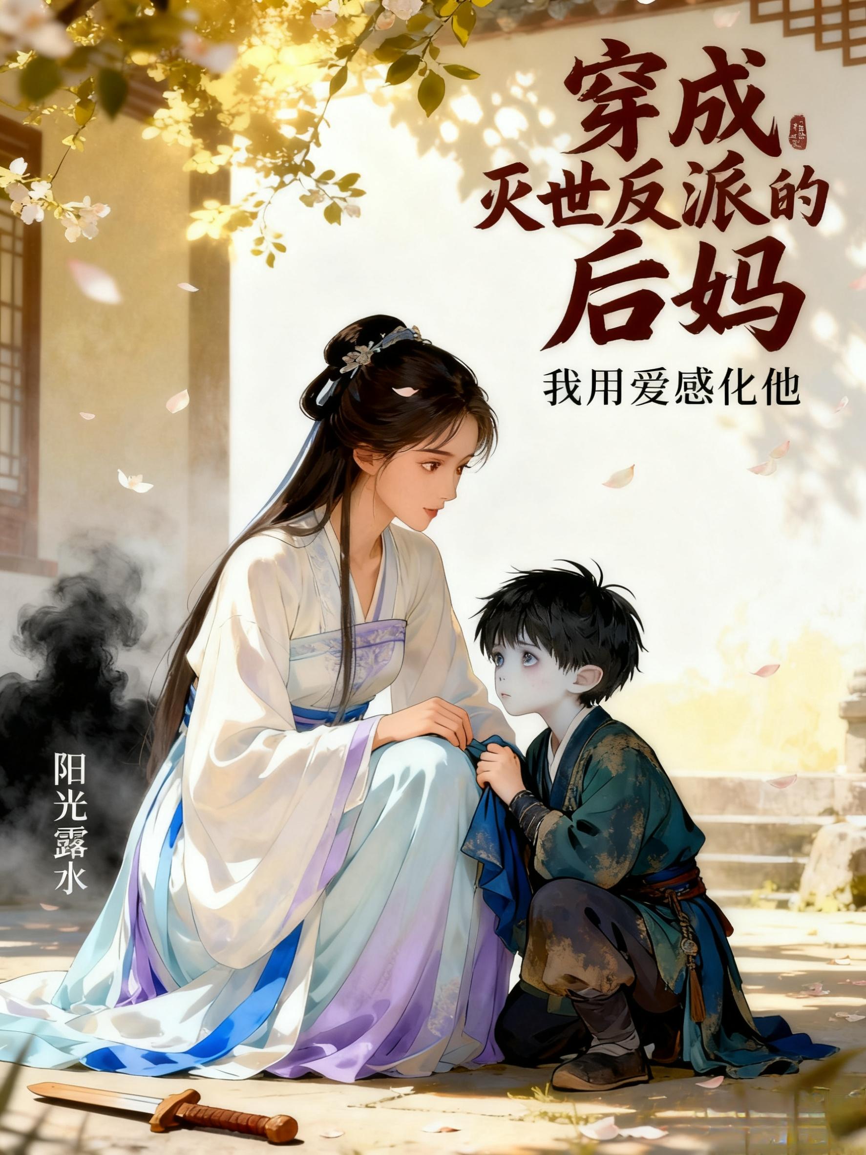 穿成灭世反派的后妈,我用爱感化